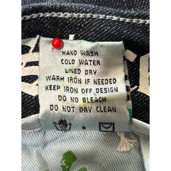 COOGI Women's Jean's Dark Wash Studded Embellished Blue Size 7/8 - Picture 6 of 6